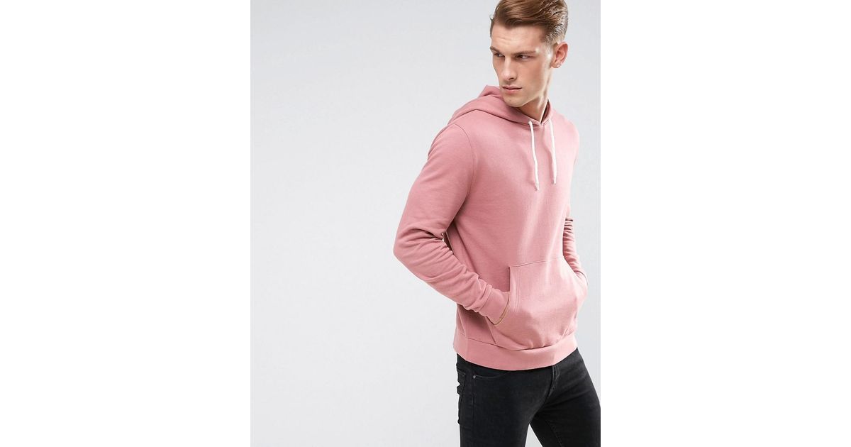 asos pink hoodie