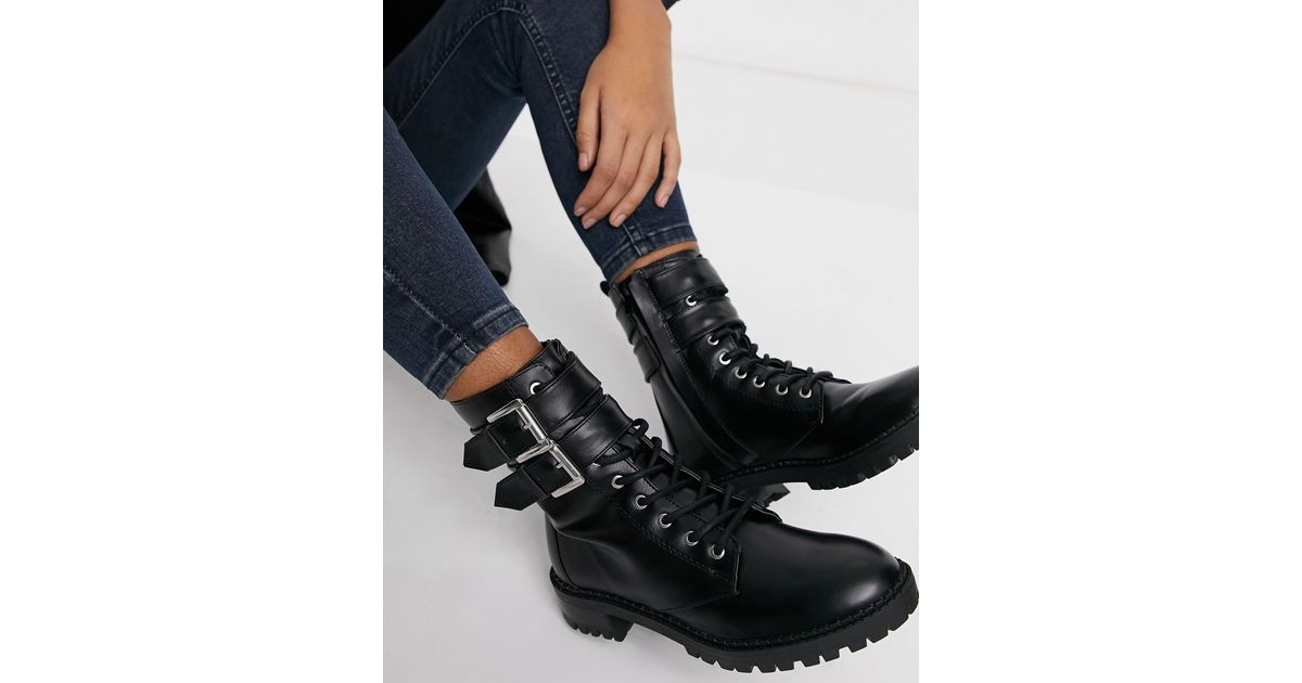 hiker biker boots