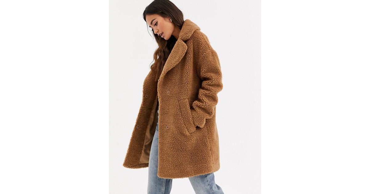 abercrombie and fitch teddy coat
