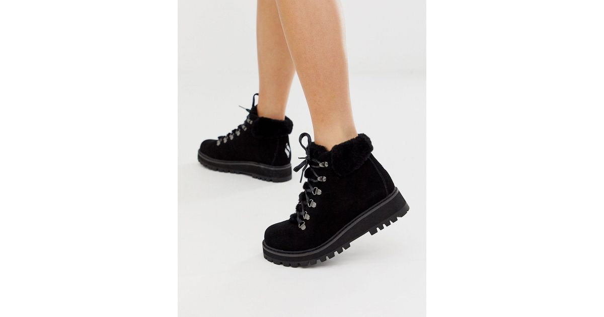 Skechers Shindig 6 Eye Boot With Fur Cuff Shop, SAVE 37% - lutheranems.com