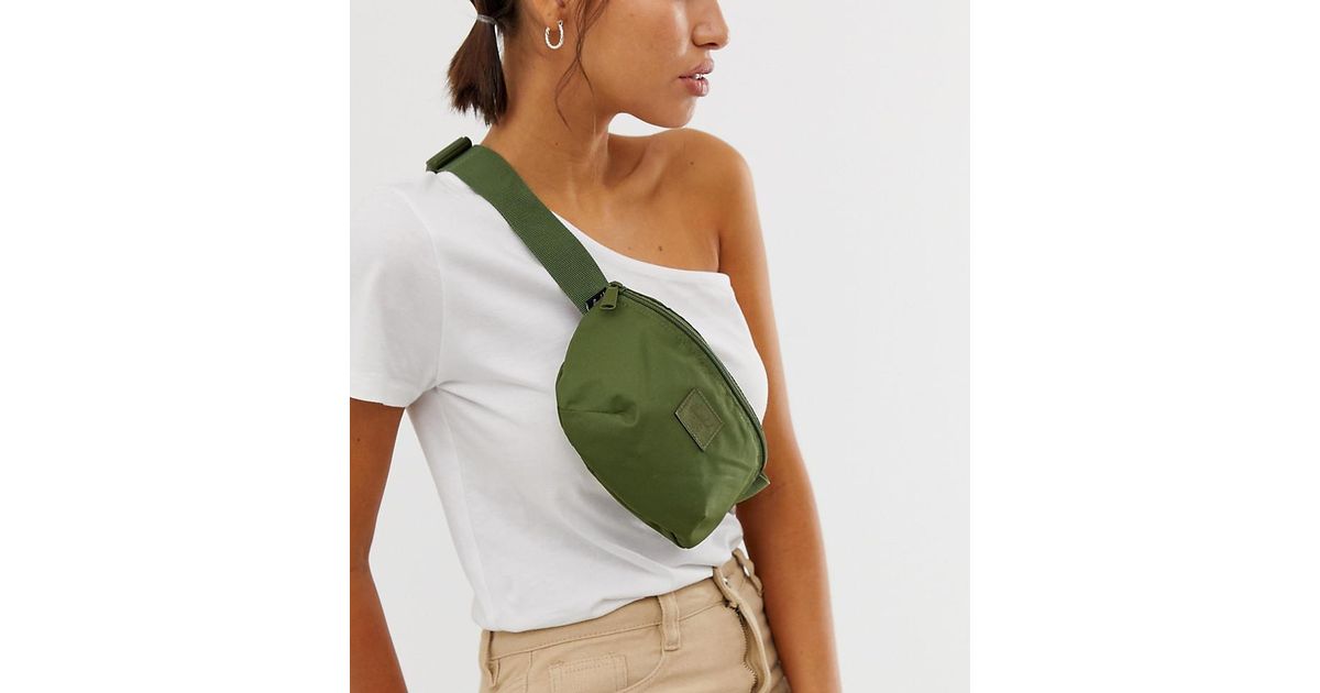 khaki fanny pack
