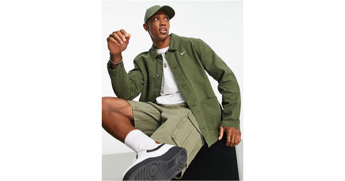 nike life premium chore jacket