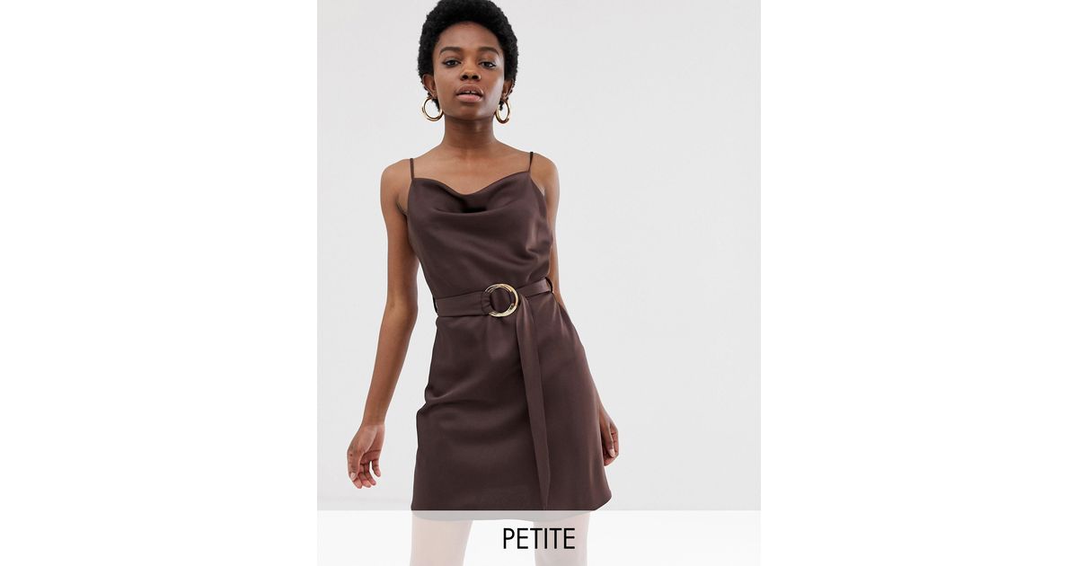river island cowl neck dress