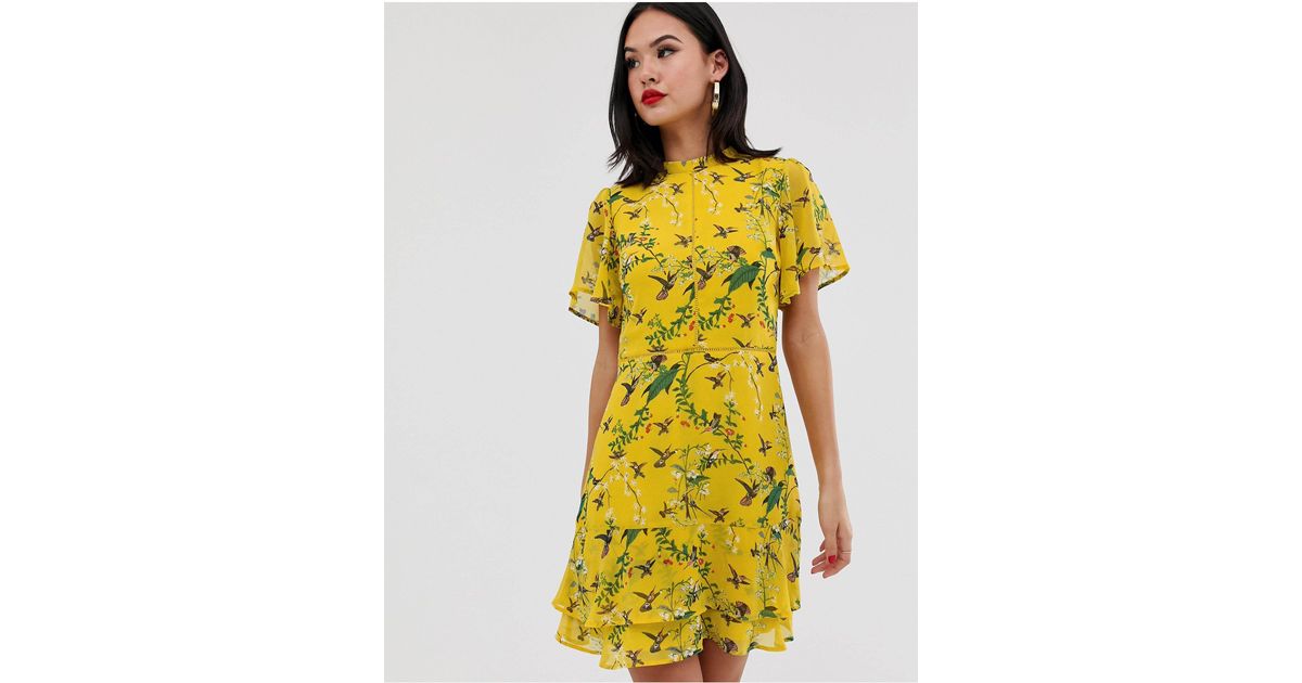 oasis ochre dress