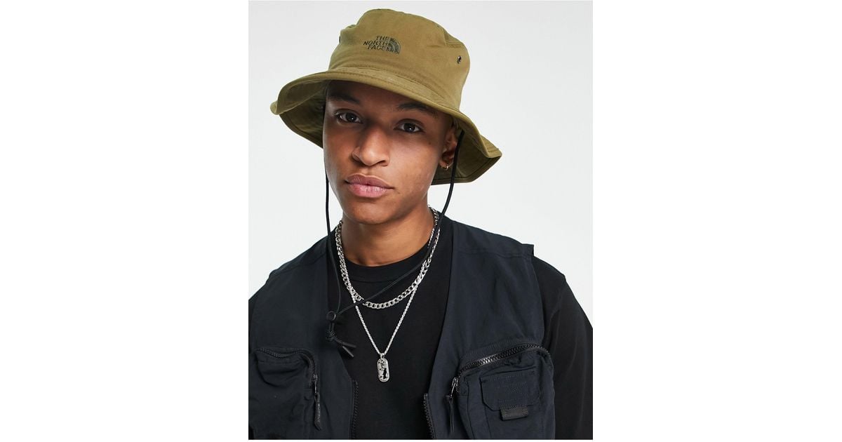 The North Face 66 Brimmer Bucket Hat in Black for Men | Lyst