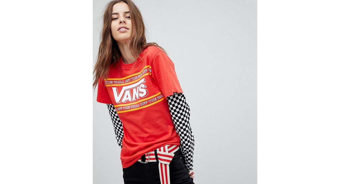 vans tshirt damier vans tshirt damier