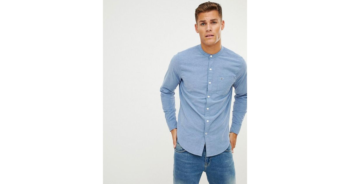 hollister chambray shirt