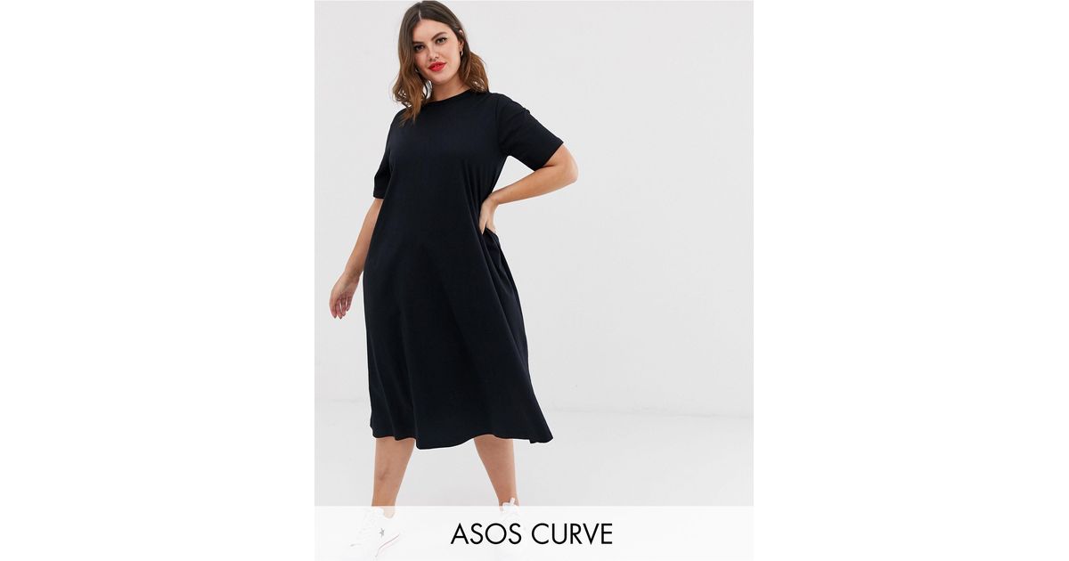 t shirt dress curve