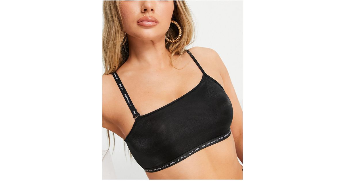 mesh calvin klein bralette