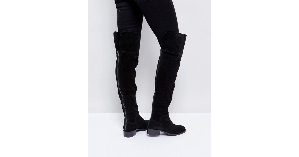 asos high knee boots
