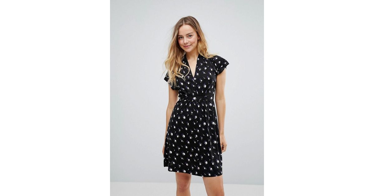 french connection polka dot dress
