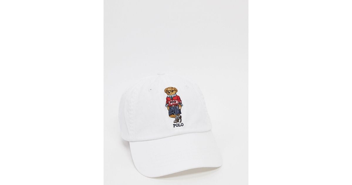 Polo Ralph Lauren – e Kappe mit Bär-Logo in Weiß für Herren | Lyst AT