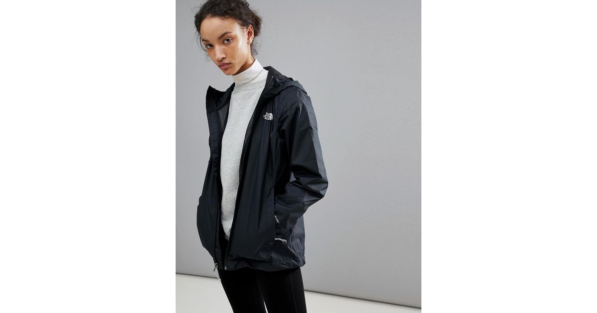 the north face quest jacket in black