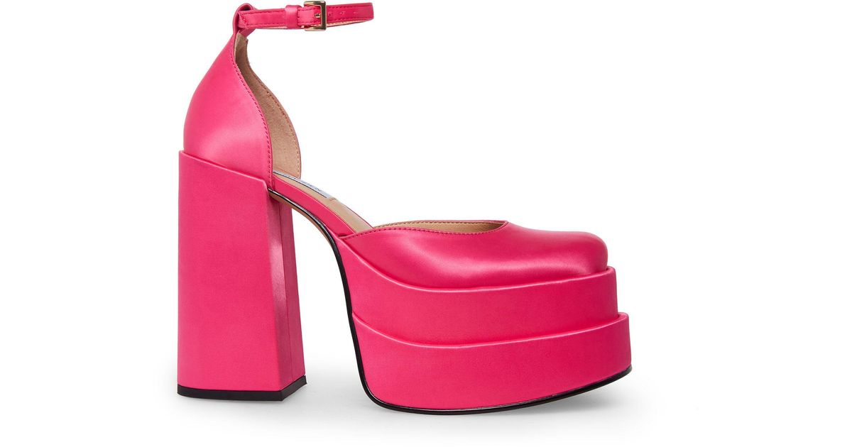 Steve Madden Charlize Platform Shoes in Pink | Lyst