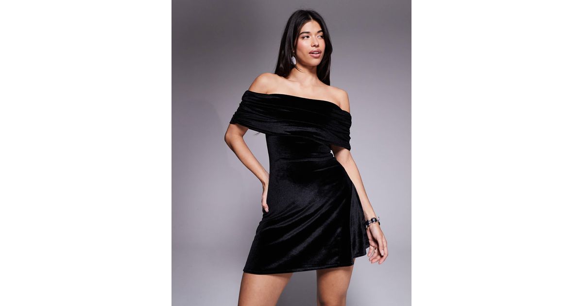 asos off the shoulder skater dress ASOS | Dresses | Asos Red Skater Dress With Off Shoulder Neckline