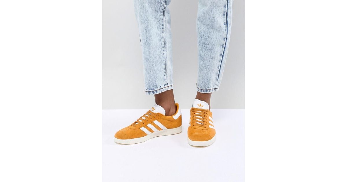Gazelle adidas senape hot sale