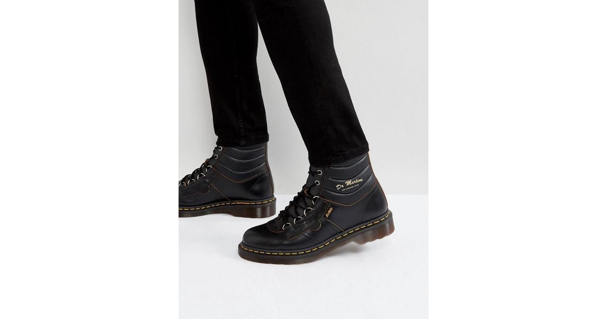 Dr. Martens Kamin Hiking Boot in Black for Men | Lyst