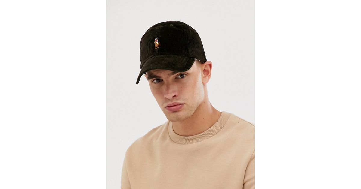 Ralph lauren cap best sale brown