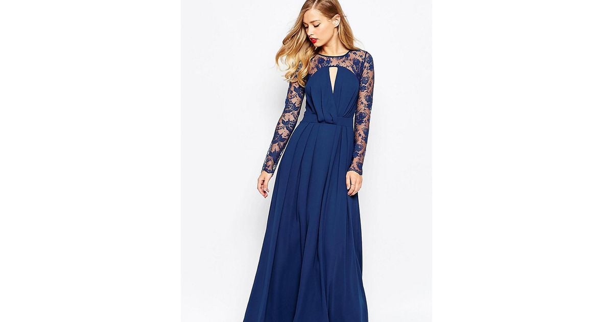 asos kate lace maxi dress