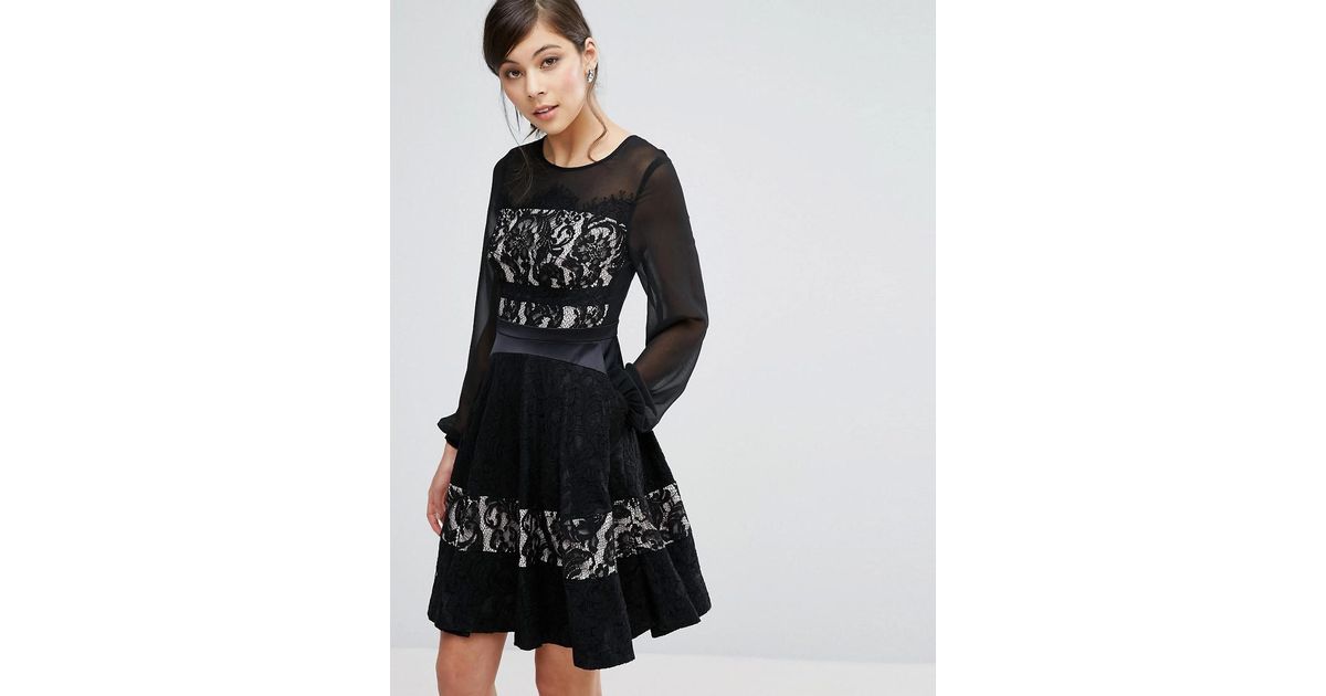 coast black lace dress