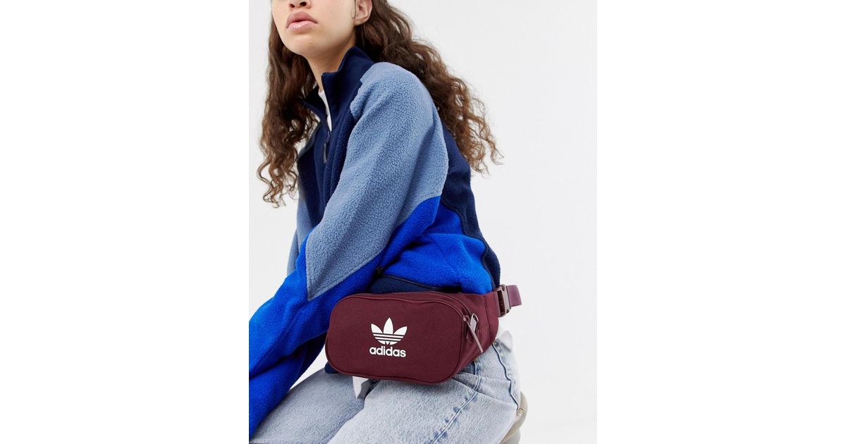 adidas blue fanny pack