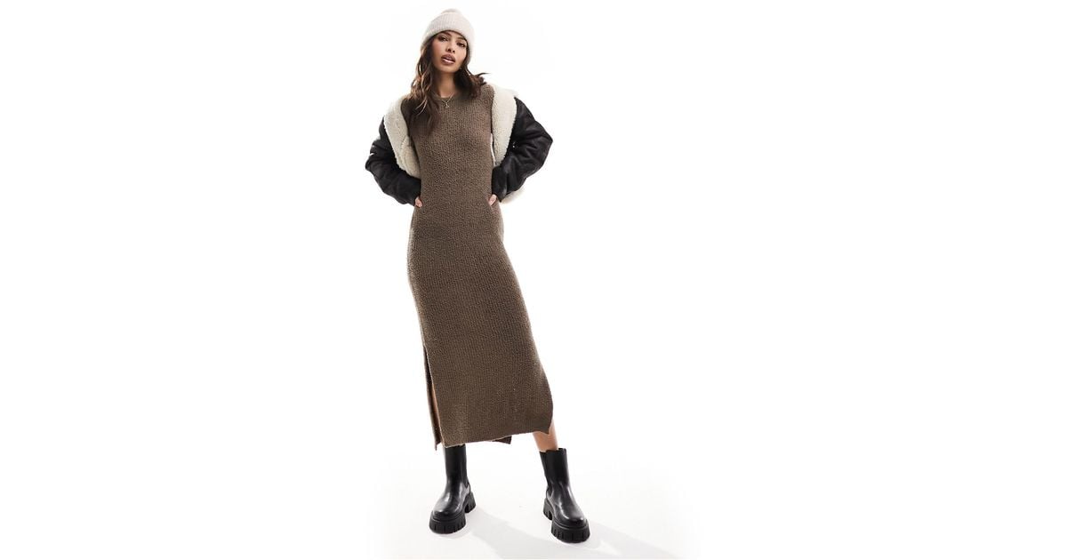 Maxi jumper dress zara hotsell