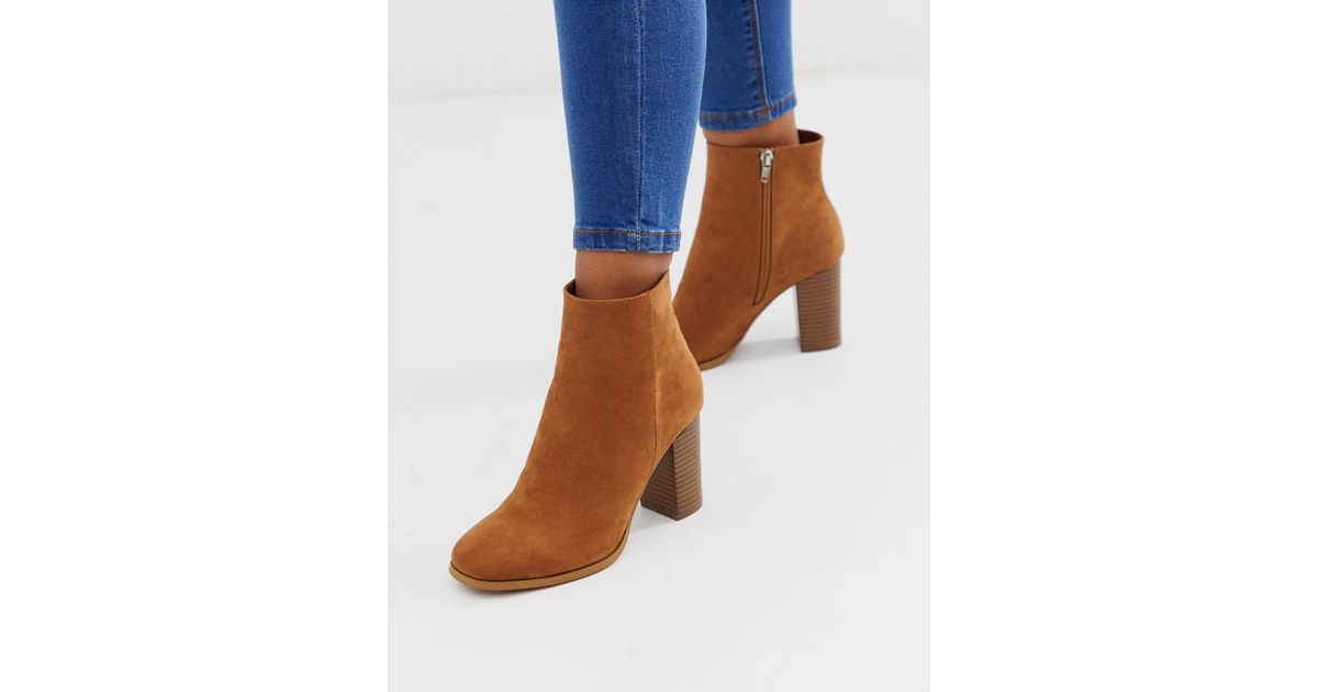 tan ankle high boots