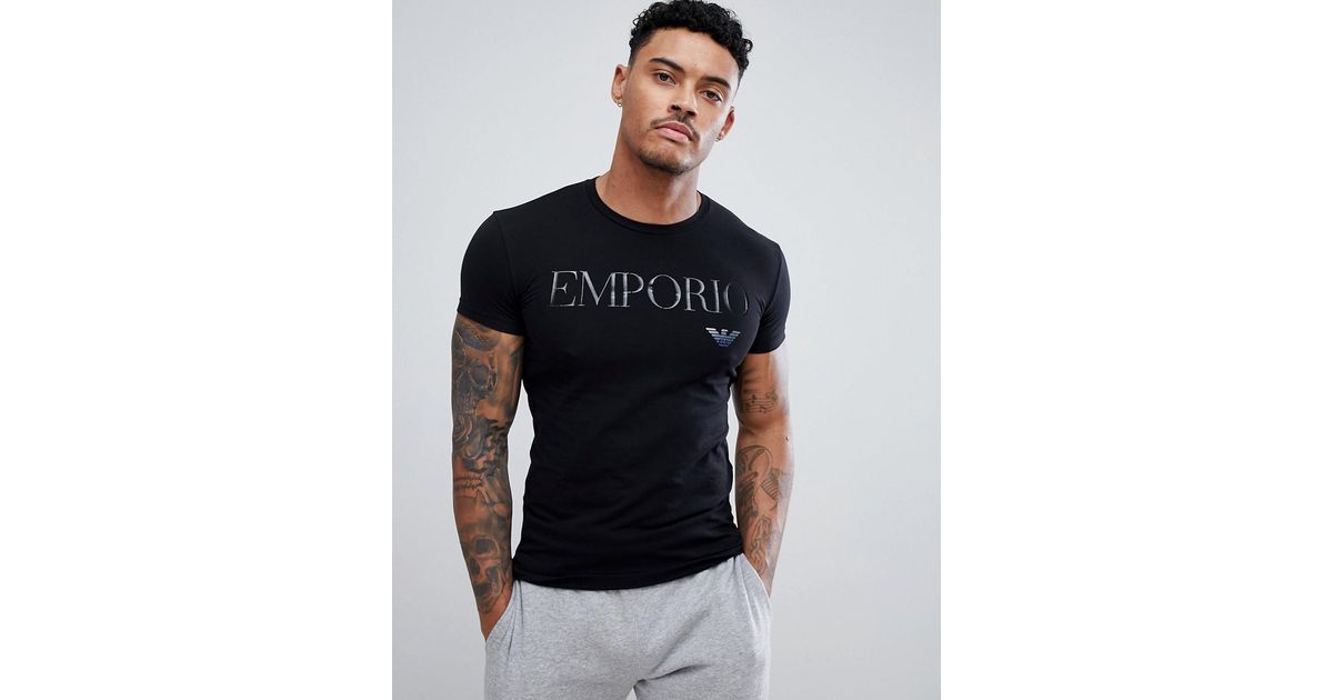 armani muscle fit t shirt