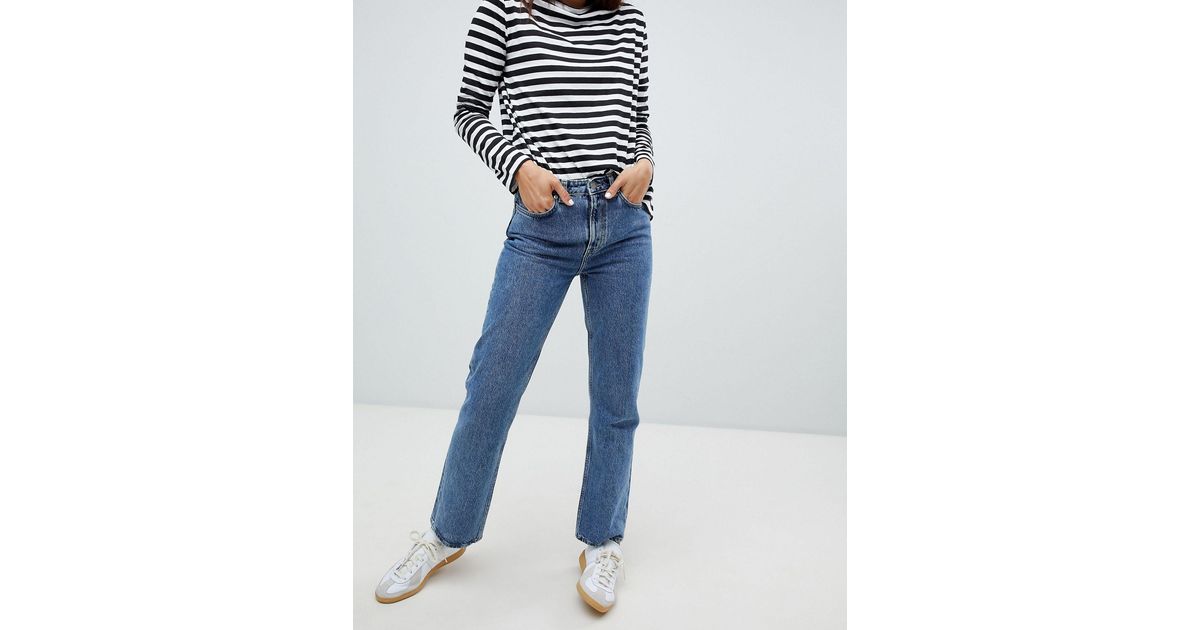 Weekday Denim Voyage Cotton Straight 