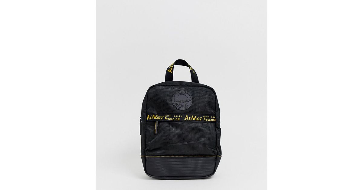 Dr. Martens Small Logo Taping Backpack in Black | Lyst UK
