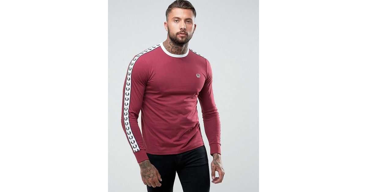 fred perry t shirt slim fit