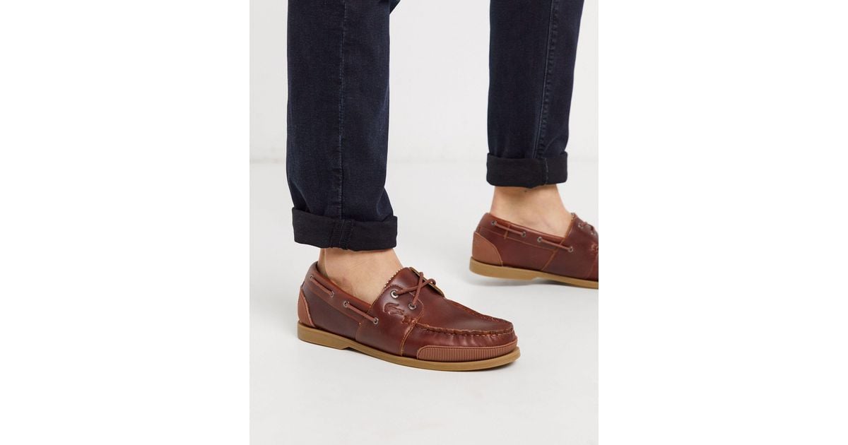 Zapatillas Lacoste Lacoste Nauticos Lacoste Nautic 120 Shoes In Brown For  Men Lyst Canada