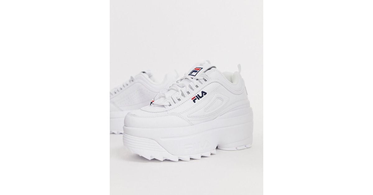 fila wedge trainers