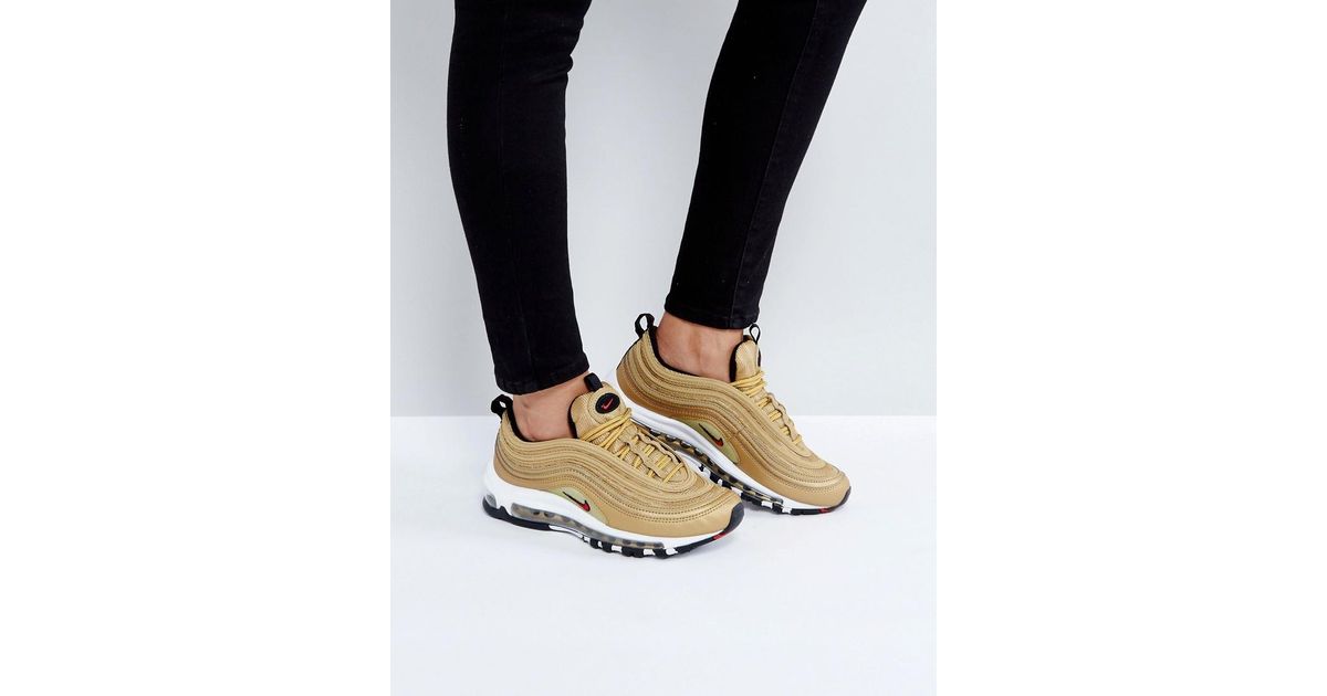 Zapatillas de deporte en color dorado Air Max 97 Nike de color Metálico |  Lyst