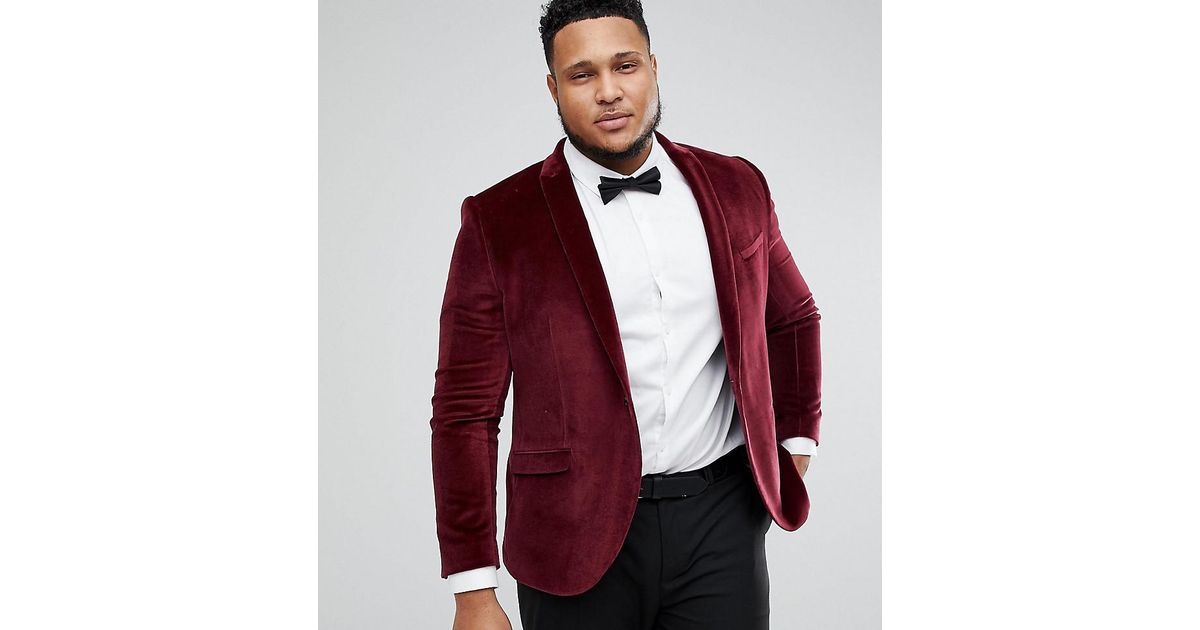 plus size velvet suit