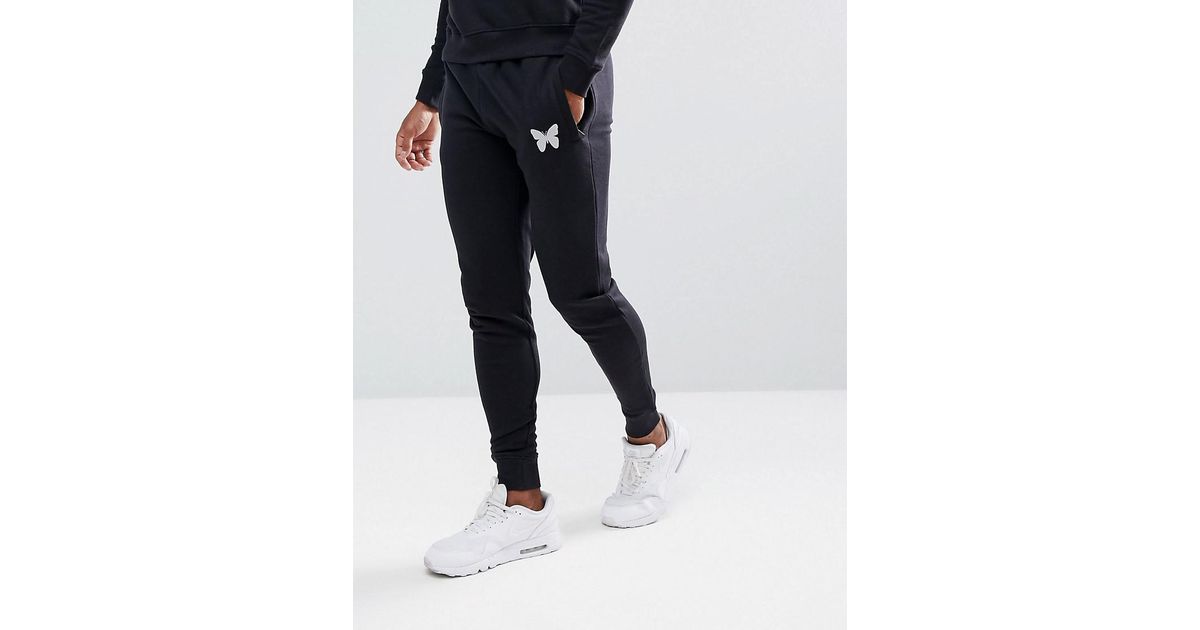 good for nothing black joggers