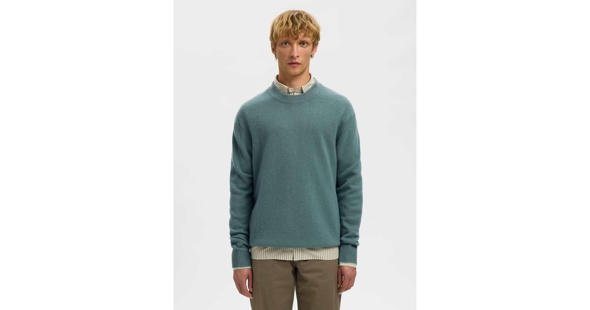 Pull - sapin SELECTED pour homme en coloris Vert | Lyst
