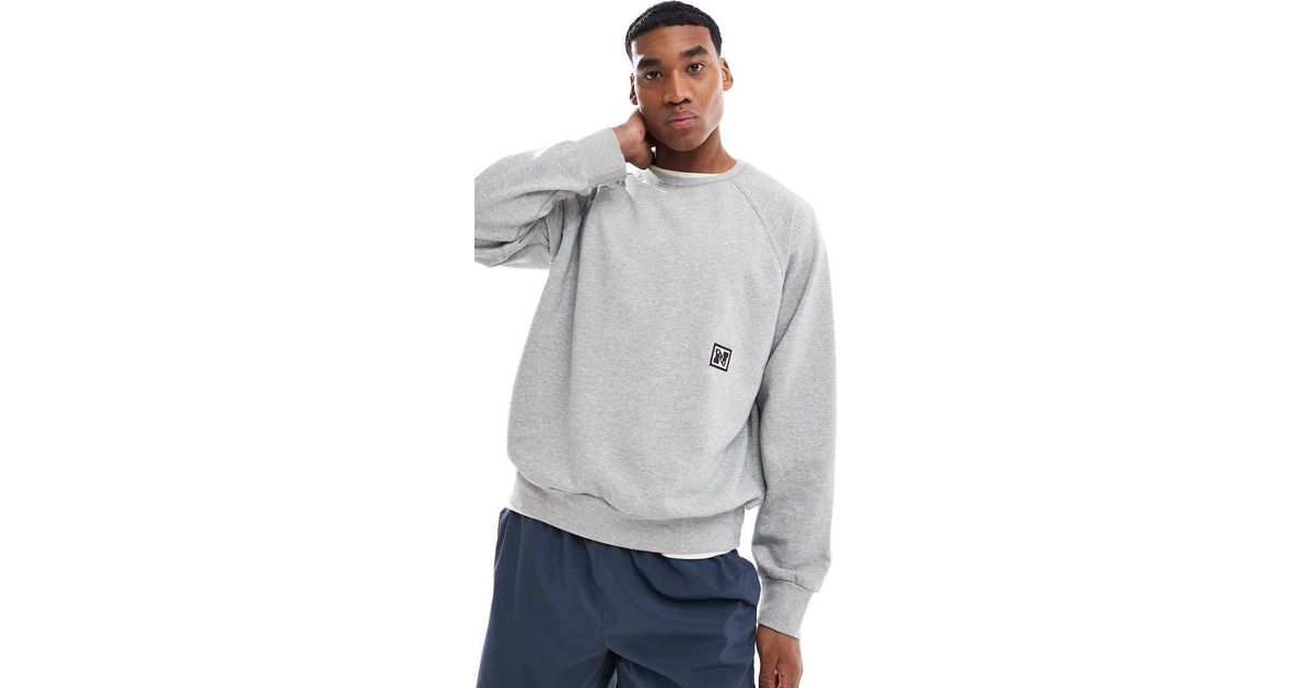 nike heritage crew fleece