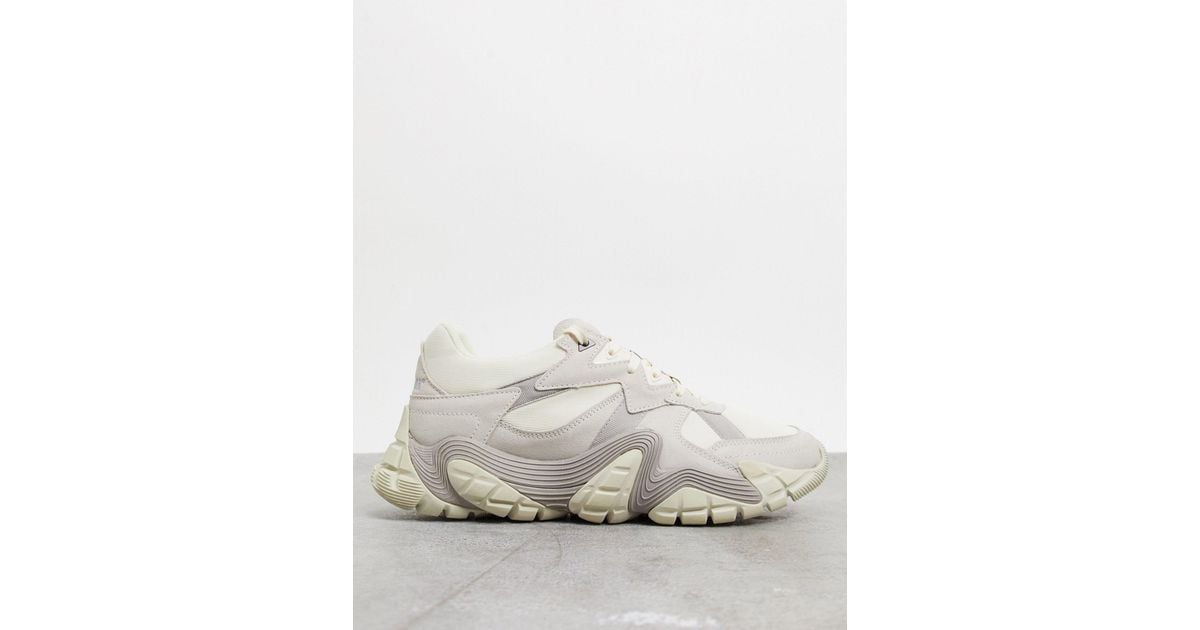 Caterpillar Cat Vapor Chunky Trainers in White for Men Lyst