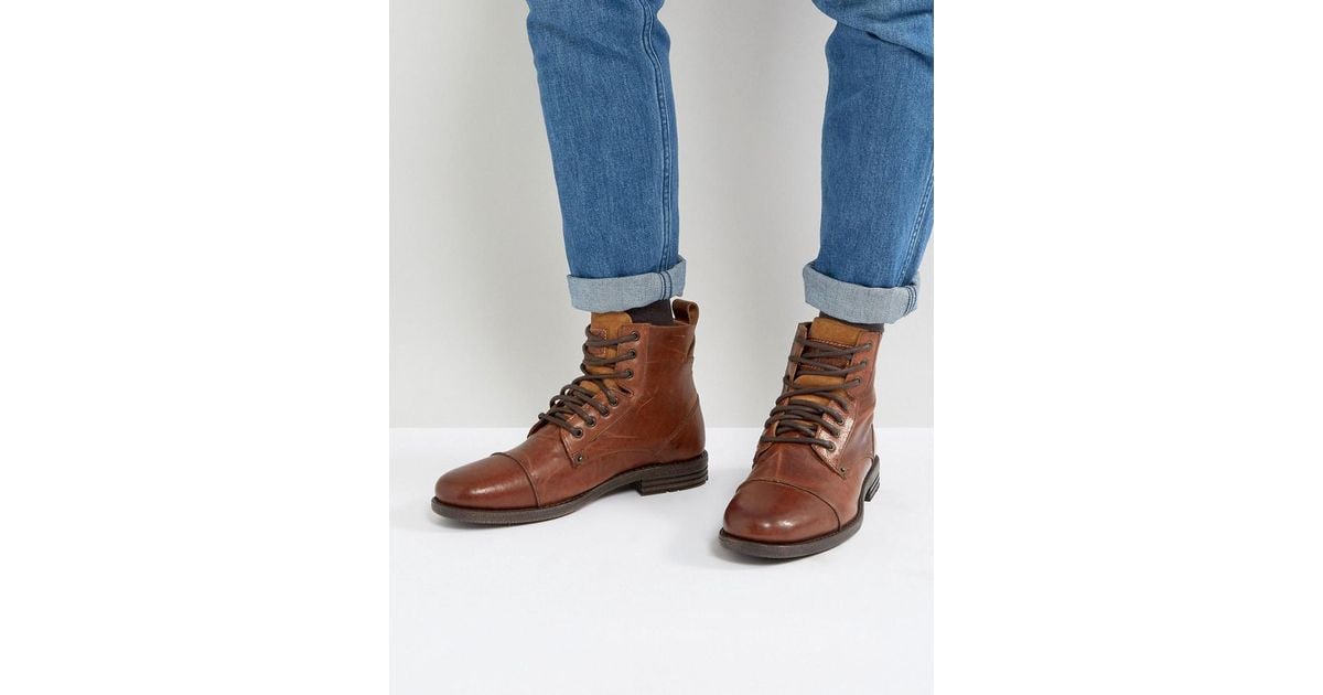 levi's men's emerson ankle boots