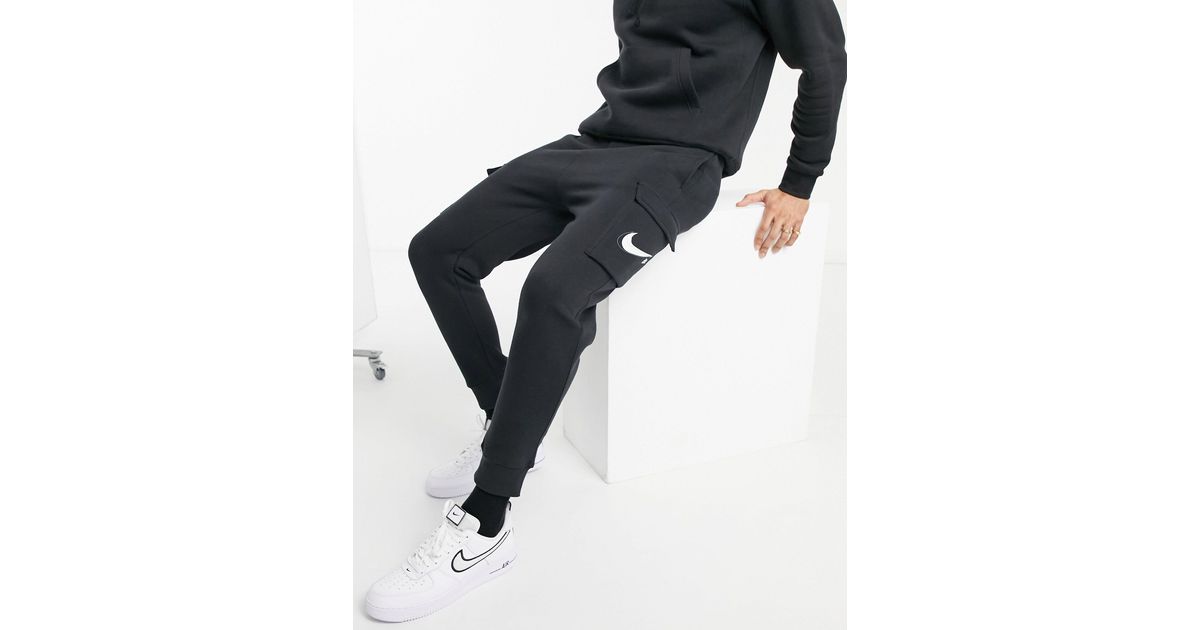 Nike Court Cargo joggers in Black for 