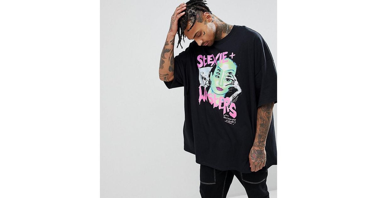 Inspired Super Oversized T-shirt In 