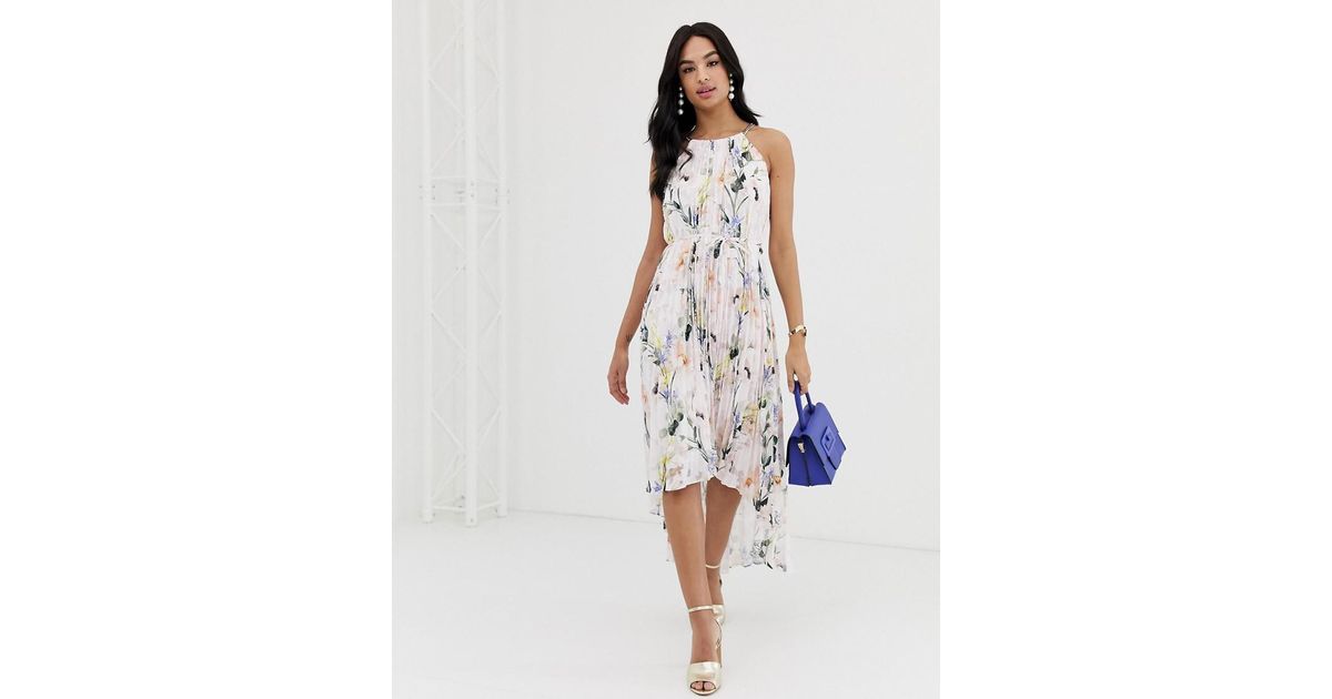 ted baker valetia elegance pleated maxi dress 2026 Buy
