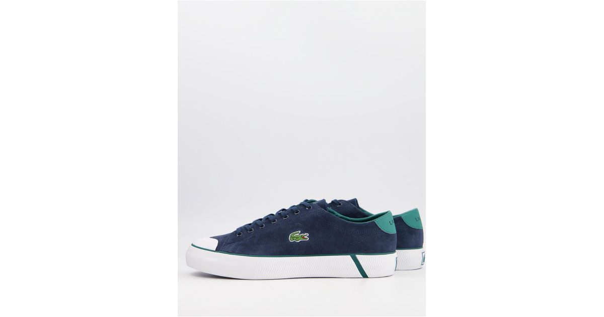 Gripshot - Scarpe di tela blu navyLacoste in Tela da Uomo colore Blu | Lyst