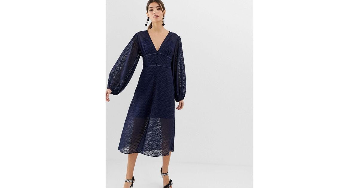 keepsake trouble midi dress