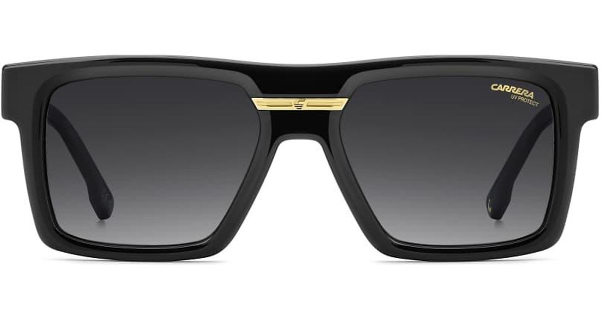 Carrera Victory C Rectangular Flat Top Sunglasses With Dark Lenses in ...