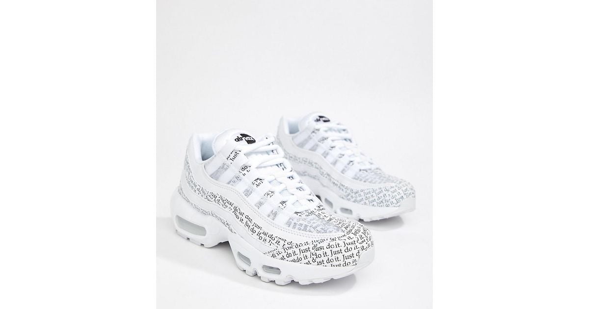 Air max white just do it deals