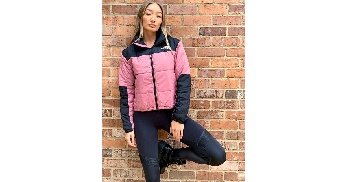 The North Face Gosei Puffer Jacket in Pink | Lyst