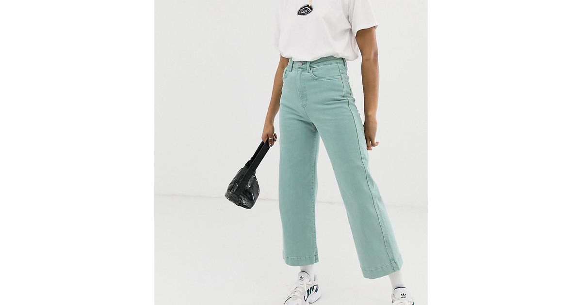 Weekday Denim Wide Leg Veer Jeans in 
