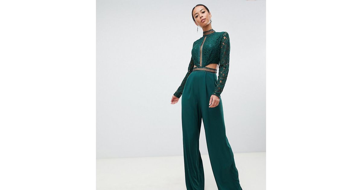 tall green jumpsuit